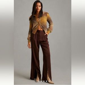 Favorite Daughter The Favorite Pant with Slit in Brown Size 6